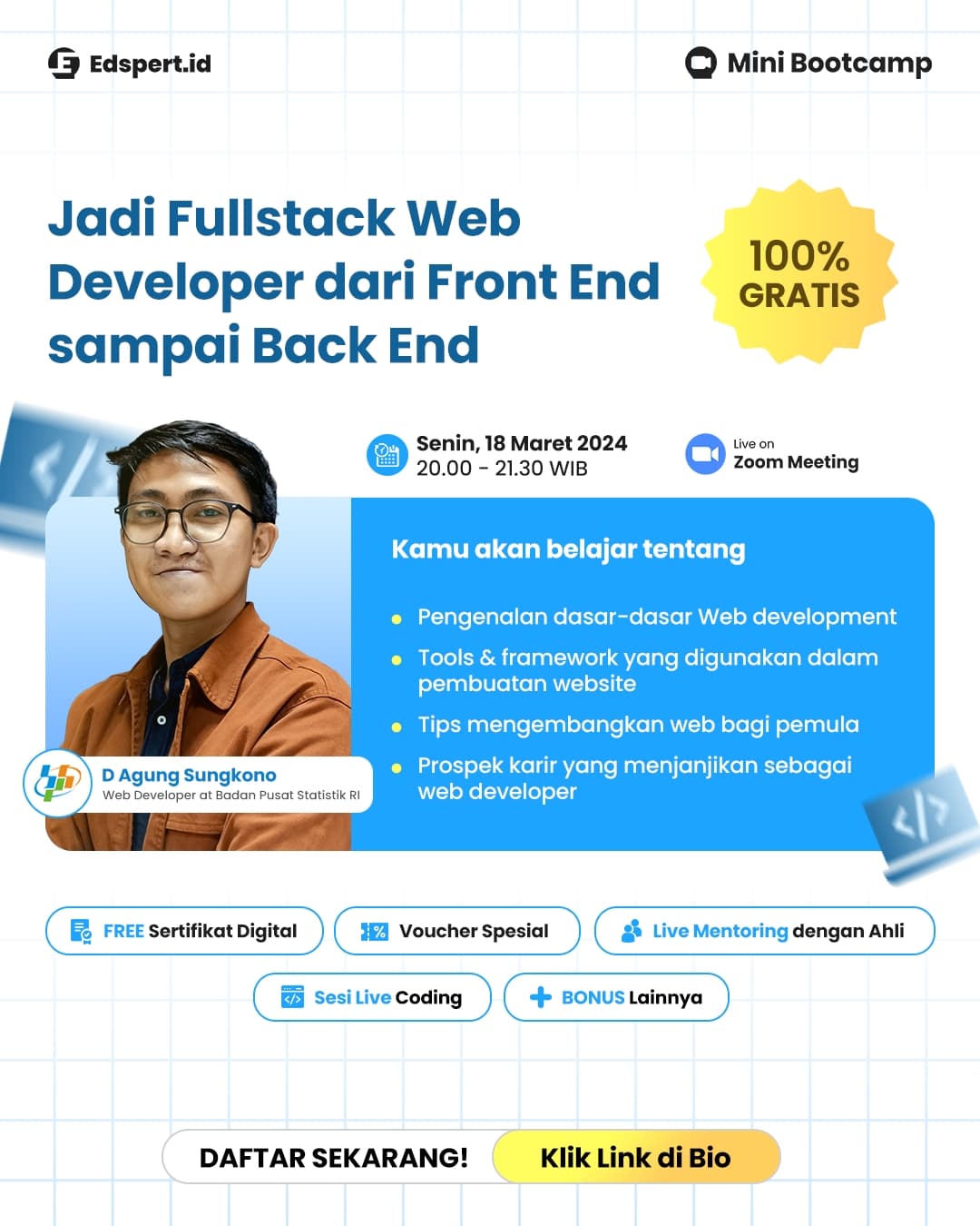 Basic Web Development - introducing HTML, CSS, JS